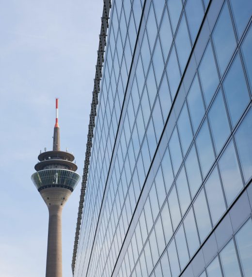 The Rheinturm, Dusseldorf, Germany
