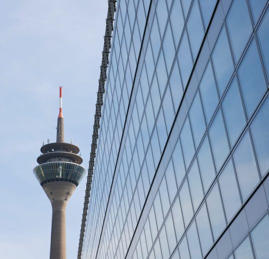 The Rheinturm, Dusseldorf, Germany